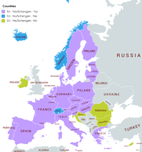 schengen bölgesi