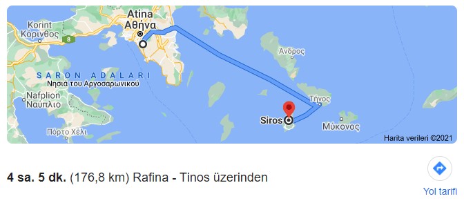 siros , syros adasına nasıl gidilir 