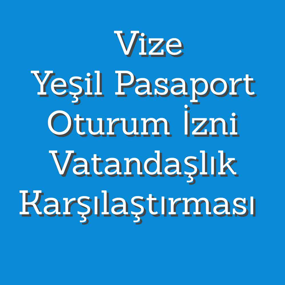 yeşil pasaport